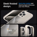 Spigen Ultra Hybrid iPhone 15 Pro Case - Naturligt titanium