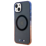 BMW Gradient Bumper MagSafe-hylster til iPhone 15 / 14 / 13 - grå