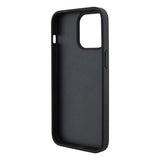 Ferrari Perforated Waves Metal Logo Case til iPhone 15 Pro - rød