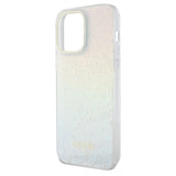 Guess IML Faceted Mirror Disco Iridescent Case til iPhone 13 Pro / 13 - flerfarvet