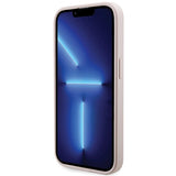 Guess 4G Printed Stripes MagSafe-hylster til iPhone 15 Pro - pink