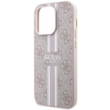 Guess 4G Printed Stripes MagSafe case til iPhone 15 Pro Max - pink