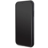 Karl Lagerfeld Gripstand Saffiano Choupette Pins Case for iPhone 11 / Xr - Black