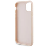 Karl Lagerfeld Quilted K Pattern case for iPhone 11 / Xr - pink
