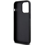 Karl Lagerfeld Gripstand Saffiano Choupette Pins Case for iPhone 13 Pro / 13 - Black