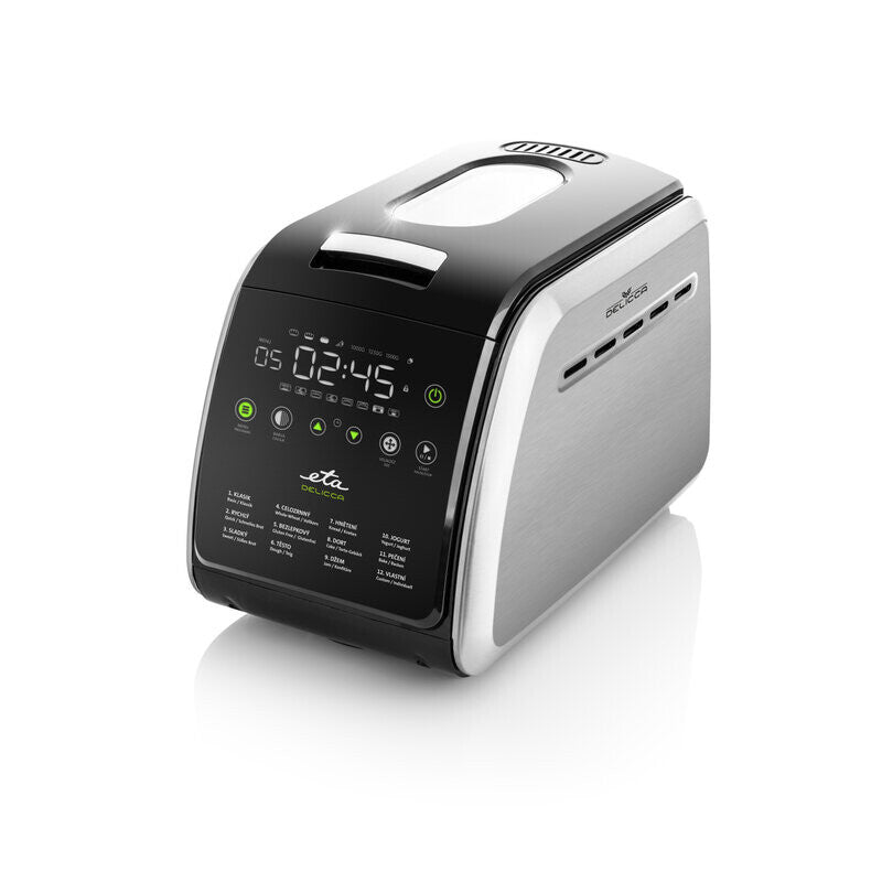 Eta Delicca II bread maker 850 W Black, Stainless steel