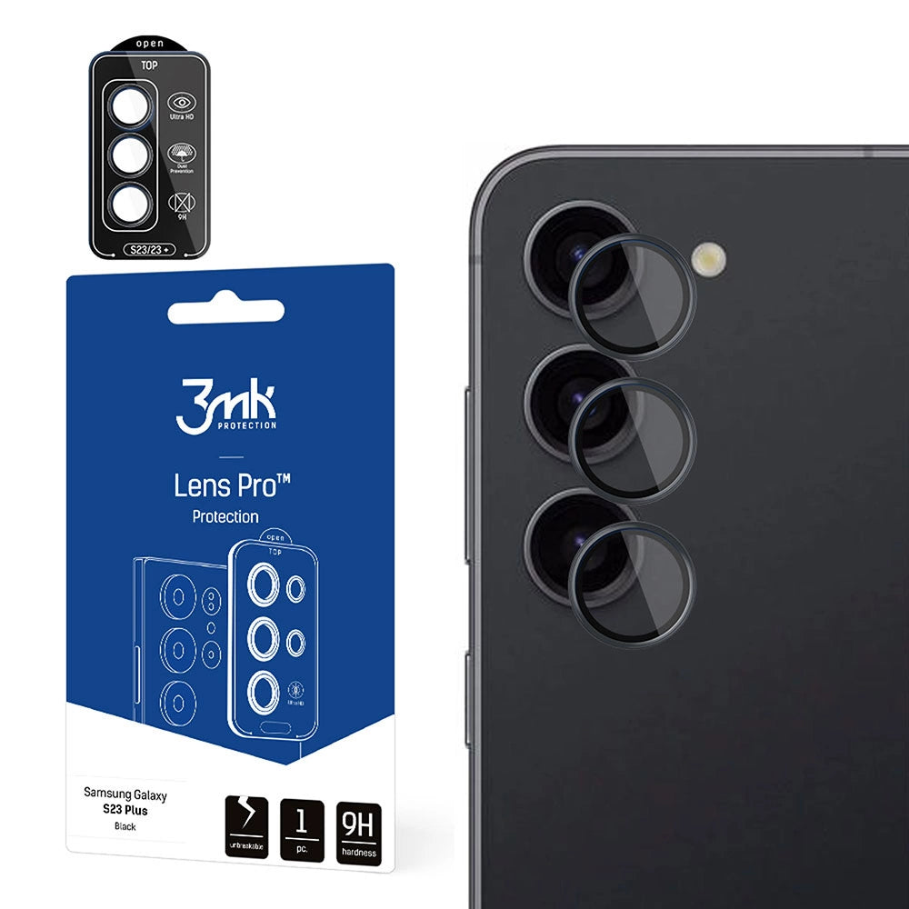 3mk Lens Protection Pro Camera Cover til Samsung Galaxy S24 - sort