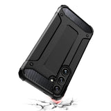 Hybrid Armor case til Samsung Galaxy S24 - sort
