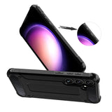 Hybrid Armor case til Samsung Galaxy S24+ - sort