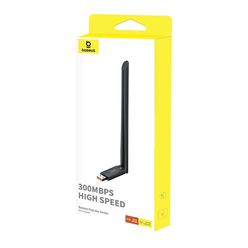 Baseus BS-OH172 300Mb/s USB-netværkskort - sort