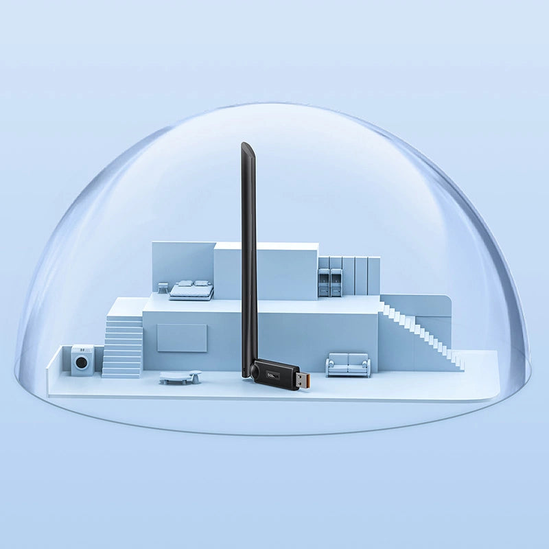 Baseus BS-OH172 300Mb/s USB-netværkskort - sort