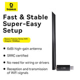 Baseus BS-OH171 150Mb/s USB-netværkskort - sort