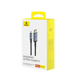 Baseus BS-OH064 8K 60Hz USB-C - HDMI-kabel 1,5 m - sort