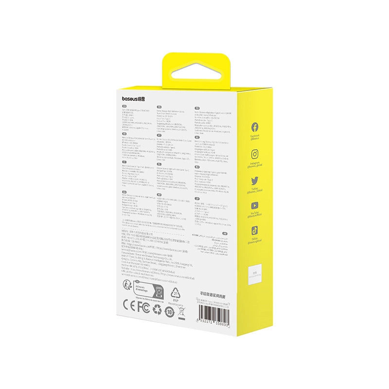 Baseus BS-OH064 8K 60Hz USB-C - HDMI-kabel 1,5 m - sort