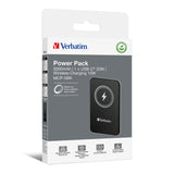 Verbatim Charge 'n' Go Lithium polymer (LiPo) 5000 mAh Trådløs opladning Sort
