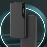 Eco læder View Case til Samsung S24 Ultra med flap - sort