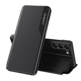 Eco læder View Case til Xiaomi POCO C65 / Redmi 13C med flap - sort