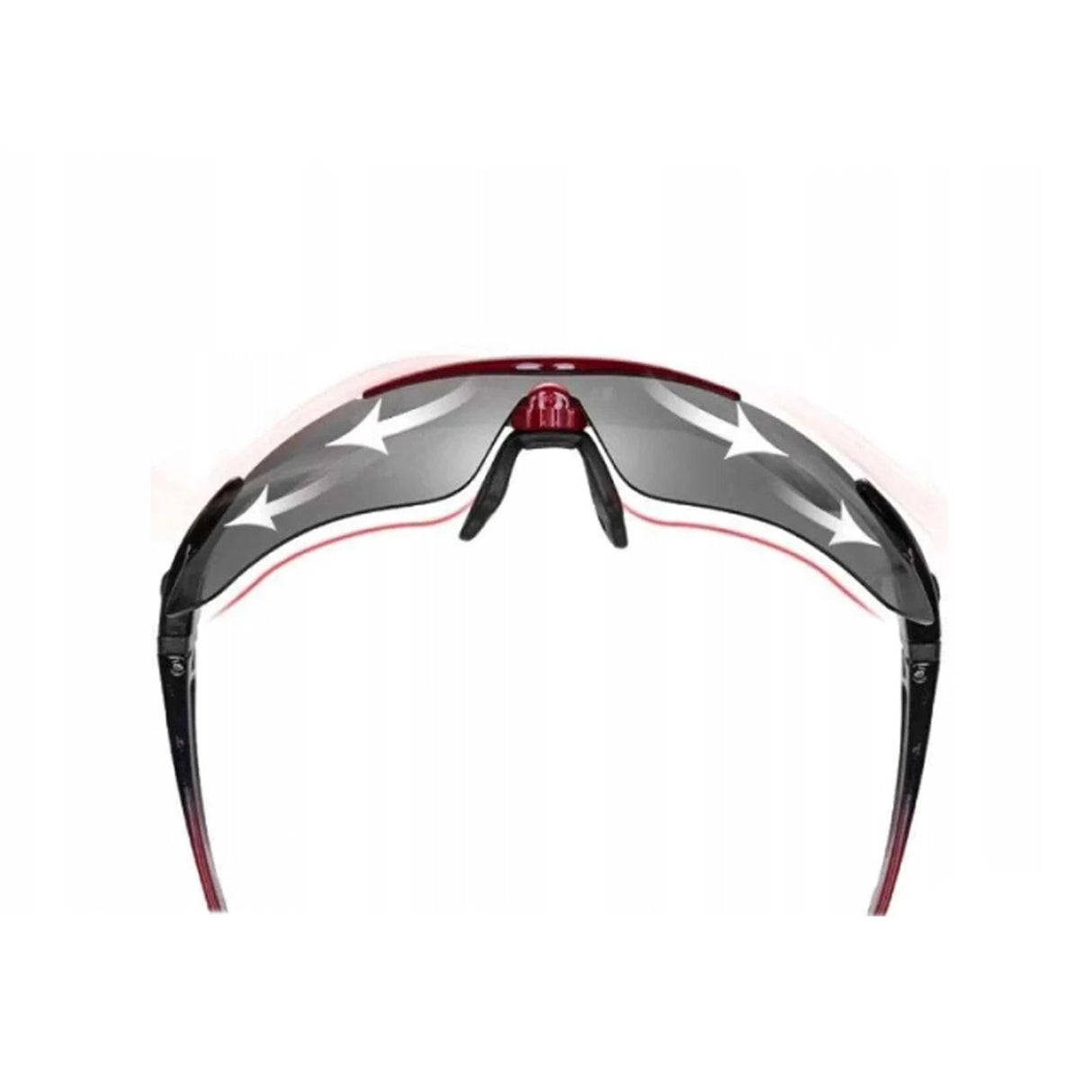 Rockbros 10003 polariserede cykelbriller - sort