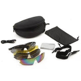 Rockbros 10003 polariserede cykelbriller - sort
