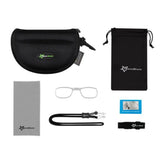 Rockbros 10141 fotokromiske UV400 cykelbriller - røde