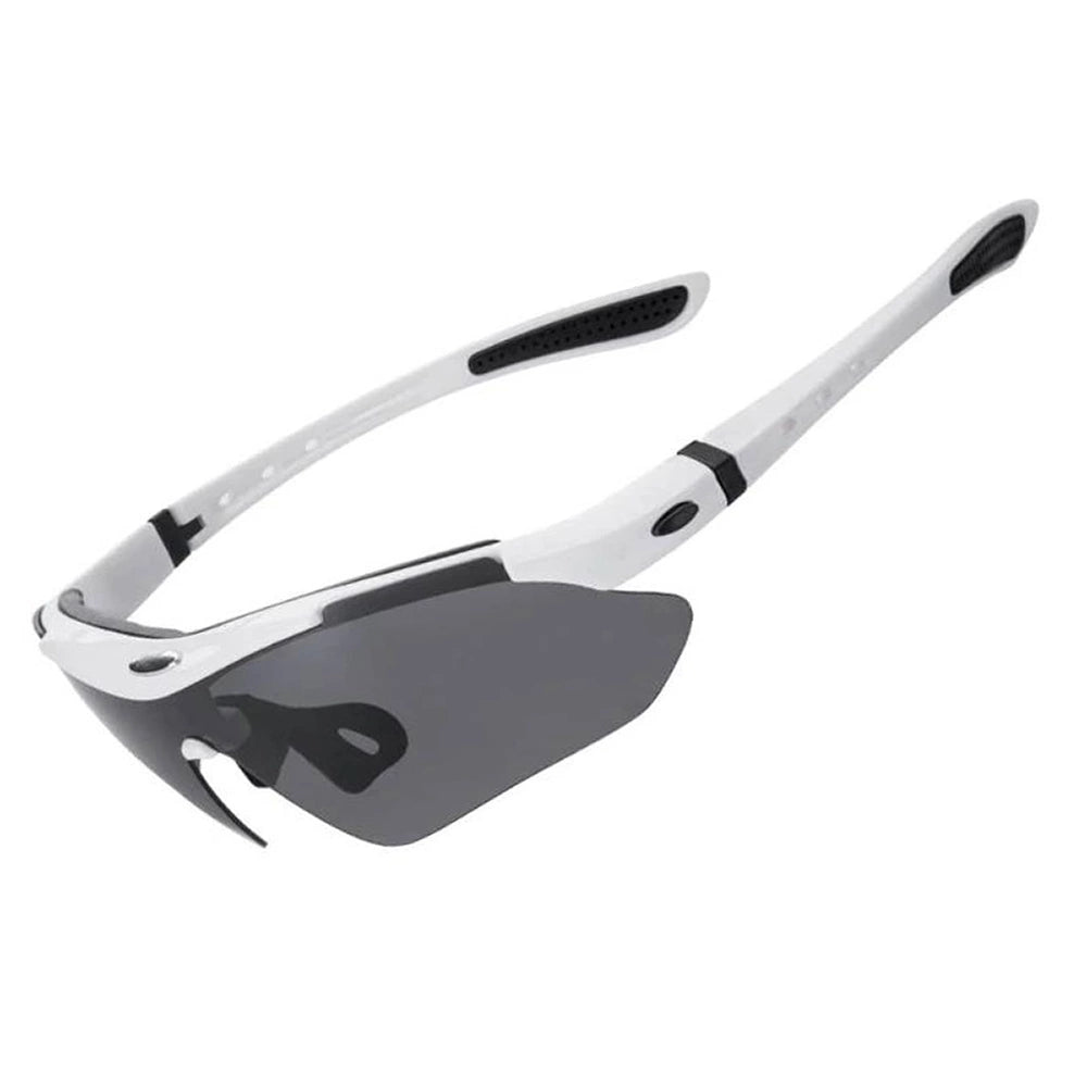 Rockbros 10142 fotokromiske UV400 cykelbriller - hvide