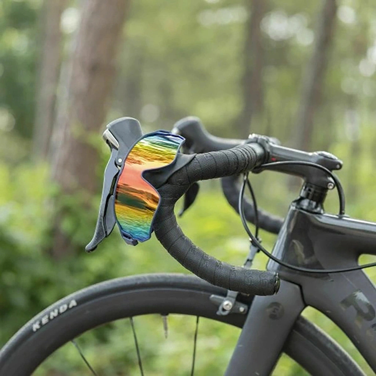 Rockbros 10134PL Polariserede cykelbriller - blå og lyserøde