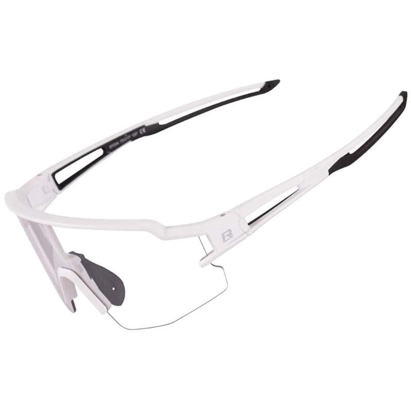 Rockbros 10172 fotokromiske UV400 cykelbriller - hvide