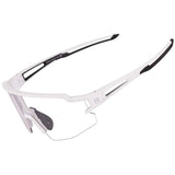 Rockbros 10172 fotokromiske UV400 cykelbriller - hvide