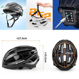 Rockbros ZK-013TI cykelhjelm universel størrelse 55-60 cm - Grå