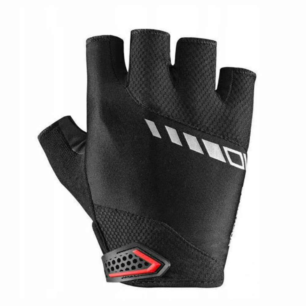Rockbros S143-BK XL cykelhandsker med gelindlæg - sort
