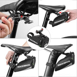 Rockbros C28 cykeltaske under sadlen - sort