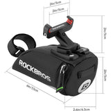 Rockbros C28 cykeltaske under sadlen - sort