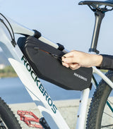 Rockbros AS-043 cykeltaske med velcro 3l - sort