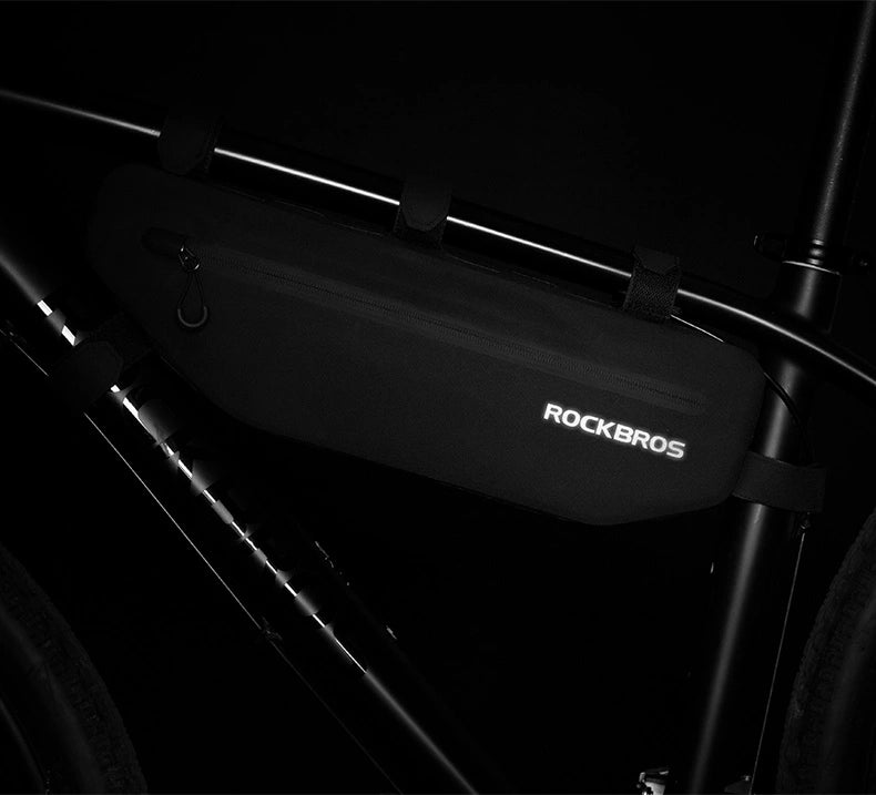 Rockbros AS-043 cykeltaske med velcro 3l - sort