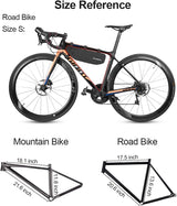 Rockbros AS-043 cykeltaske med velcro 3l - sort