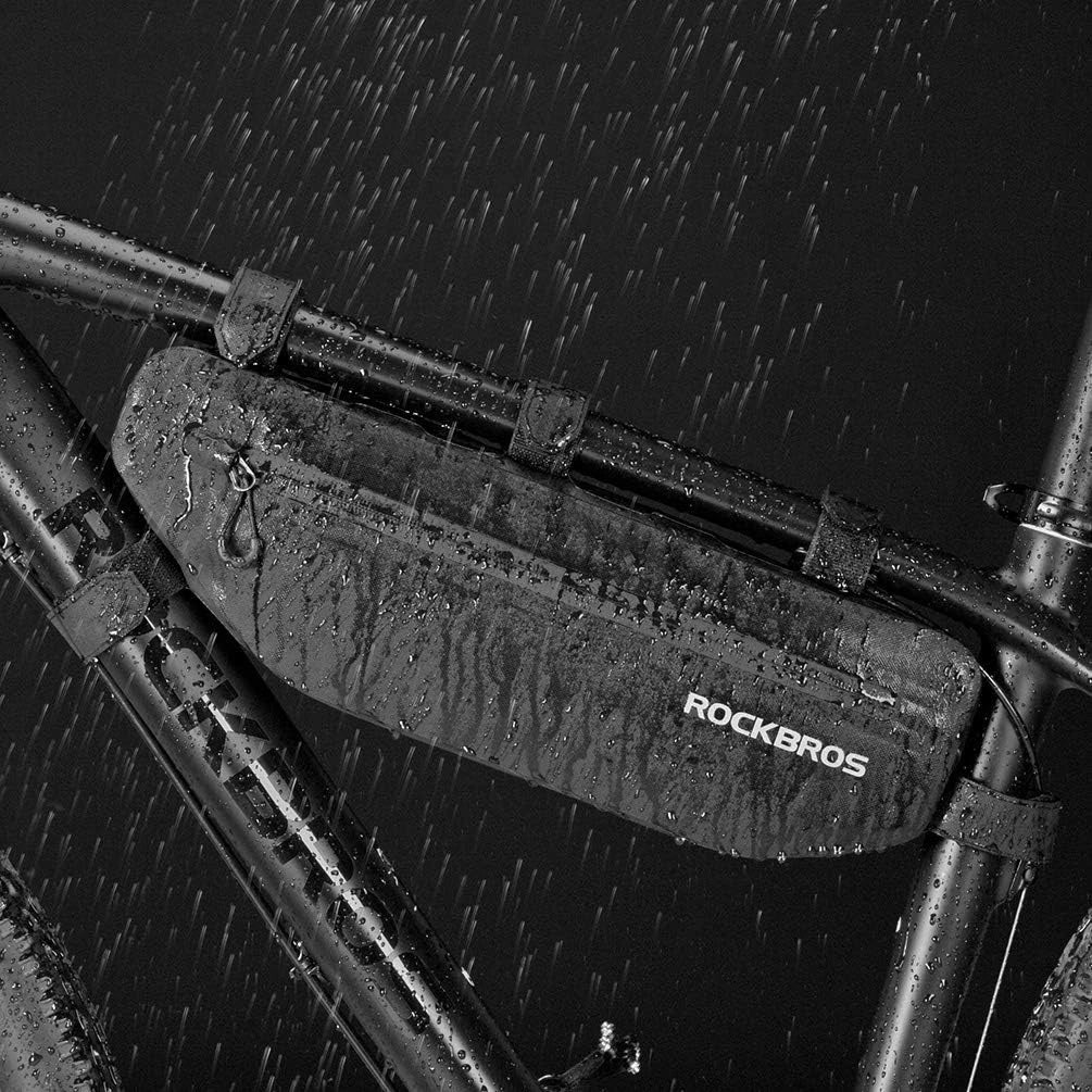 Rockbros AS-043 cykeltaske med velcro 3l - sort