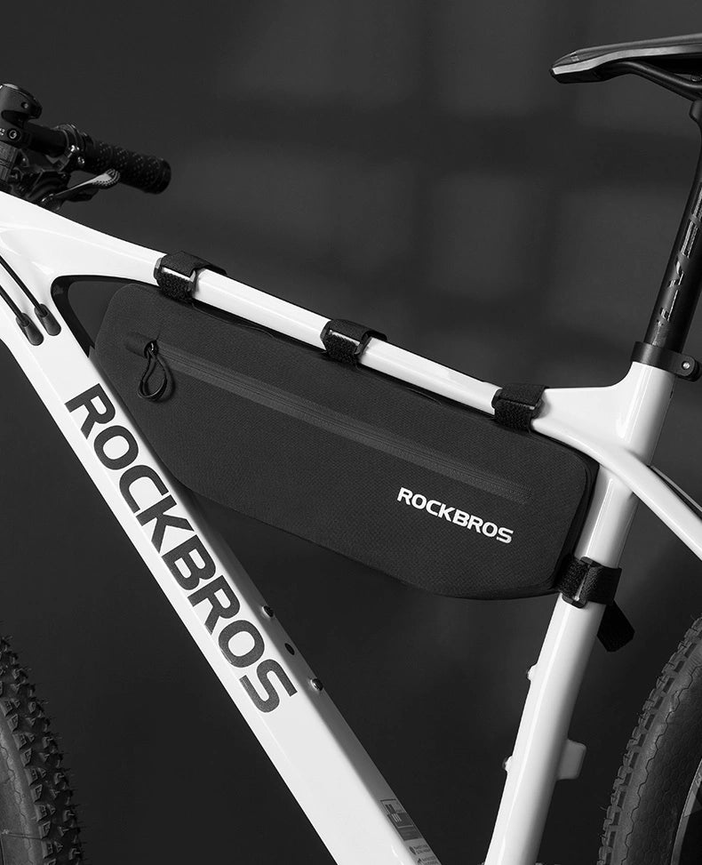Rockbros AS-043 cykeltaske med velcro 3l - sort