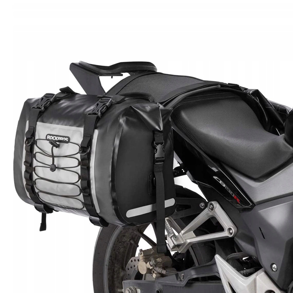 Rockbros AS-010BGR motorcykelsæk, vandtæt - grå