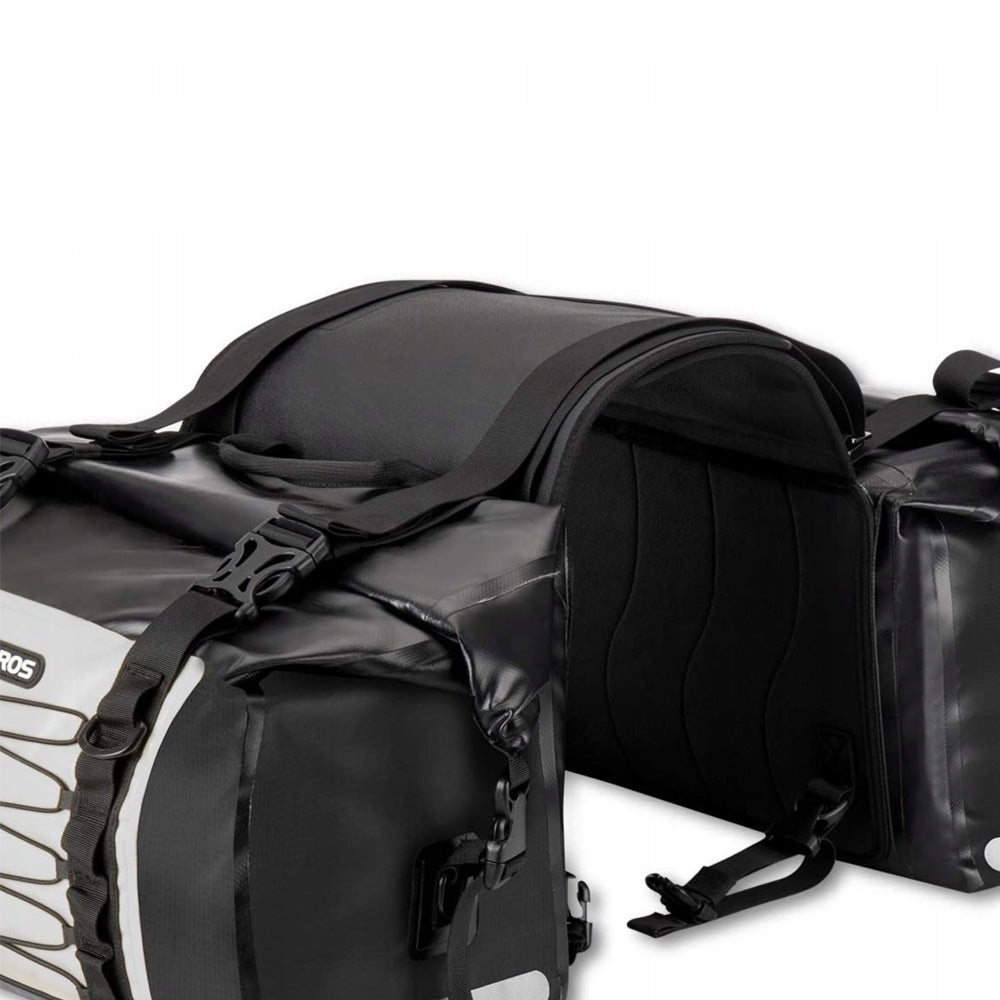 Rockbros AS-010BGR motorcycle bag, waterproof - gray