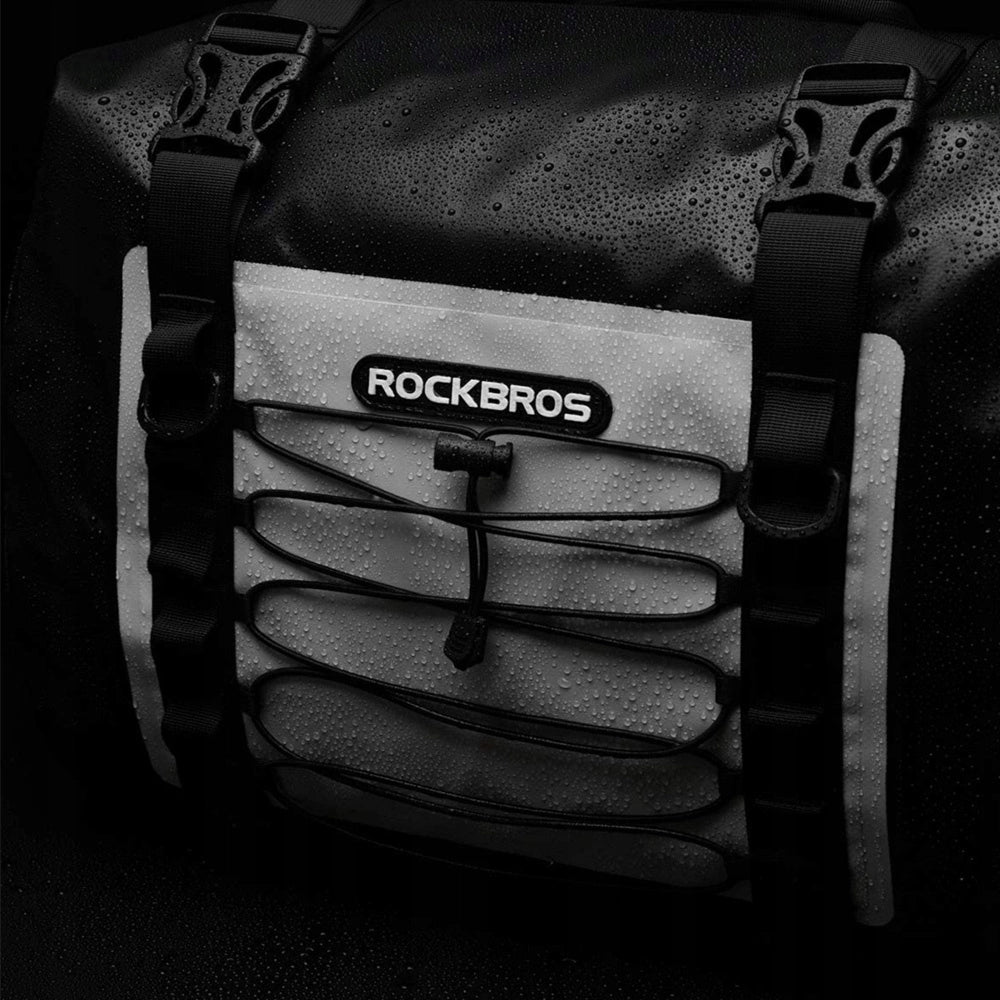 Rockbros AS-010BGR motorcykelsæk, vandtæt - grå
