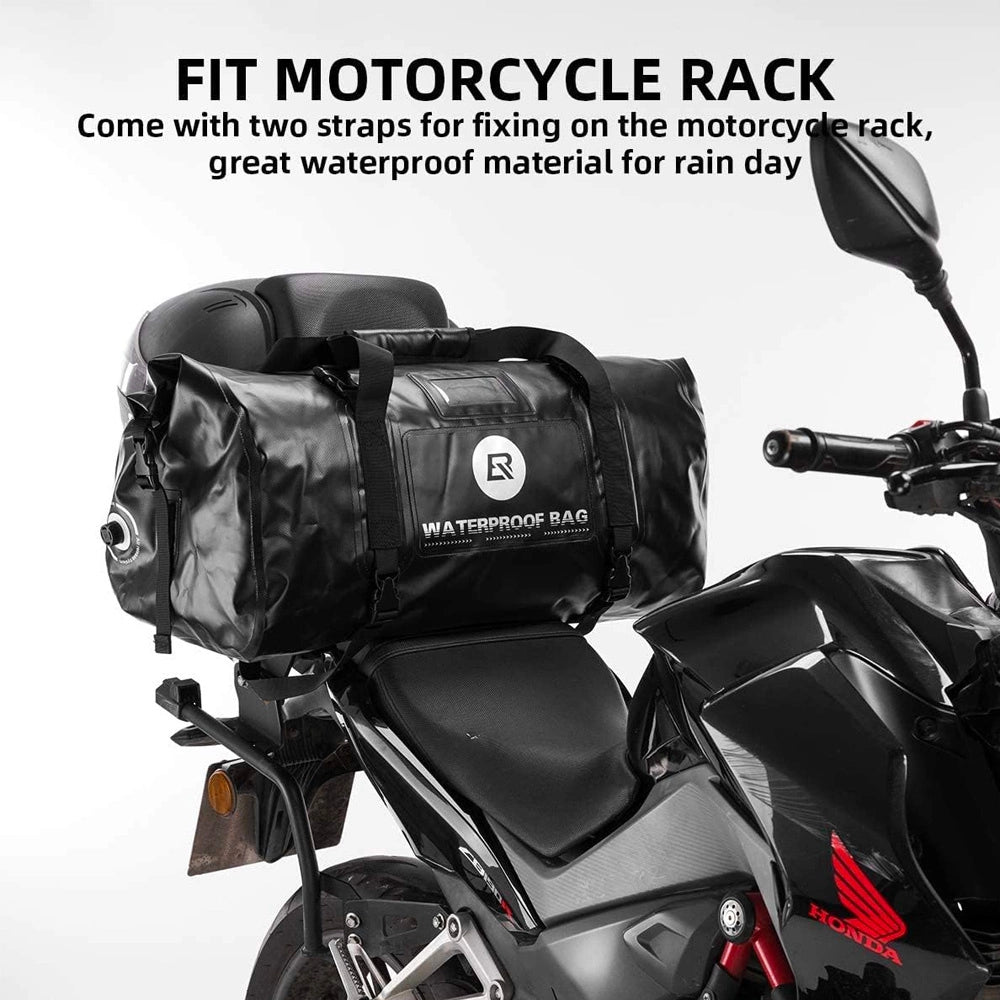 Rockbros AS-005BK vandtæt motorcykelsæk - sort