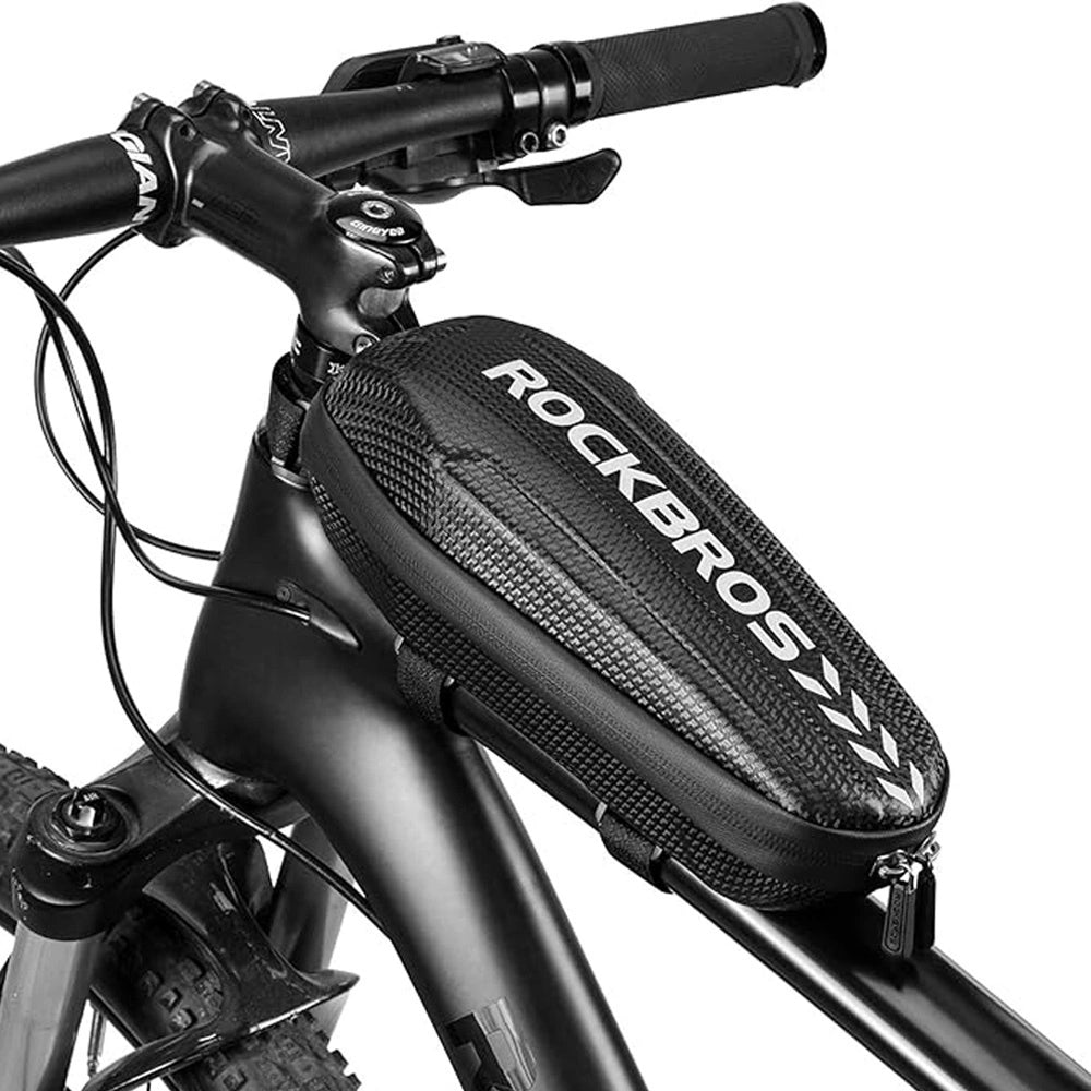 Rockbros B60 vandtæt cykeltaske til ramme - sort