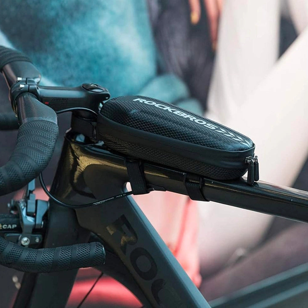 Rockbros B60 vandtæt cykeltaske til ramme - sort