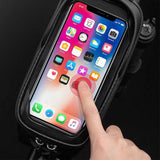 Rockbros B68-1 cykeltaske med telefonlomme, 1.7l, sort