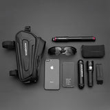 Rockbros B68-1 cykeltaske med telefonlomme, 1.7l, sort