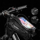 Rockbros B68-1 cykeltaske med telefonlomme, 1.7l, sort