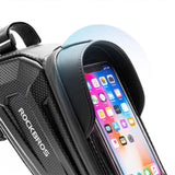 Rockbros B68-1 cykeltaske med telefonlomme, 1.7l, sort