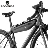 Rockbros AS-052 vandtæt cykeltaske til ramme - grå
