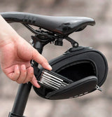 Rockbros C40 cykeltaske under sadlen - sort