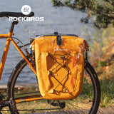 Rockbros 30140022003 waterproof bicycle bag for trunk - orange
